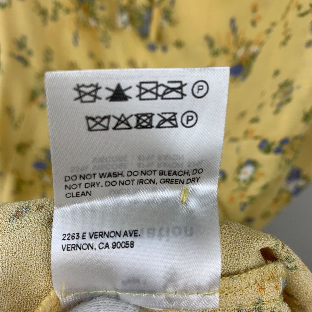 NWT Reformation Lillet Floral Mini Dress Size 12 - Picture 14 of 15